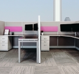 ROSI Remanufactured Cubicle with 48 inch wall height