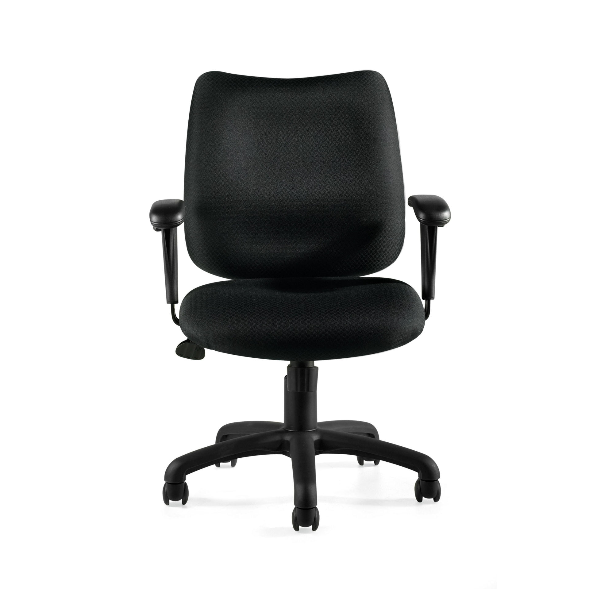 Offices To Go Black Task Chair OTG11612B Front