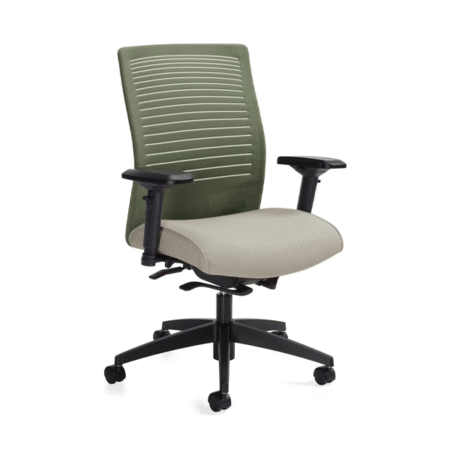 Global Loover 2662-8 Medium Back Weight Sensing Synchro-Tilter