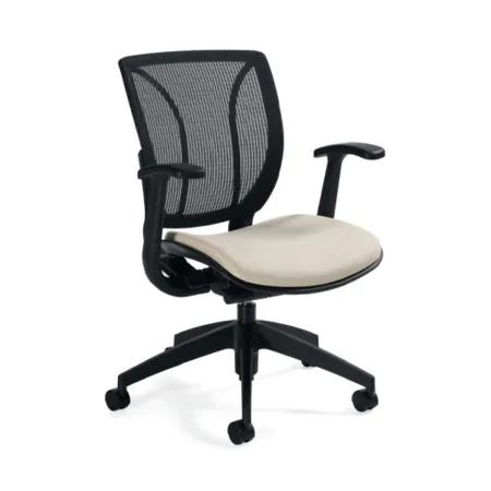 Global Roma 1906 Mesh Medium Back with Fixed Arms