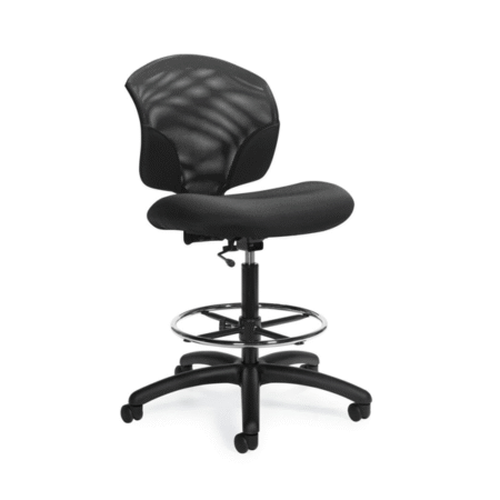 Global Tye 1924-6 Low Back Armless Task Drafting Chair