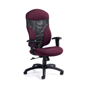 Global Tye 1950-4 High Back Tilter with Height Adjustable "T" Arms