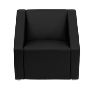 HERCULES Smart Series Black or Brown Leather Reception Chair