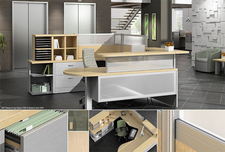 Reception Office Desks San Antonio, Receptionist Furniture, Office