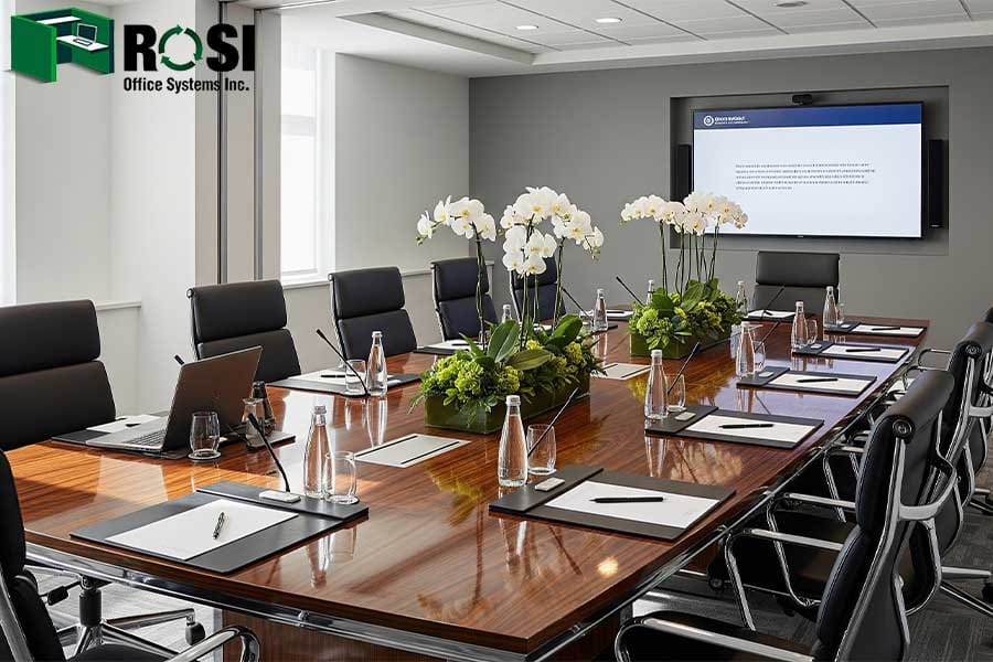 How To Set Up A Conference Room with furniture