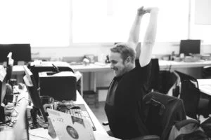 exercises at cubicle