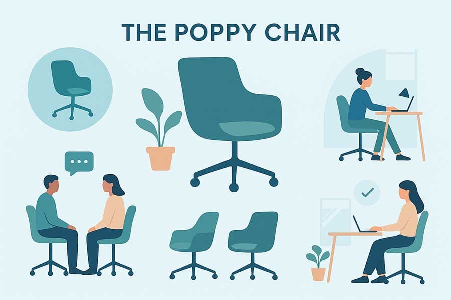 poppy chair haworth