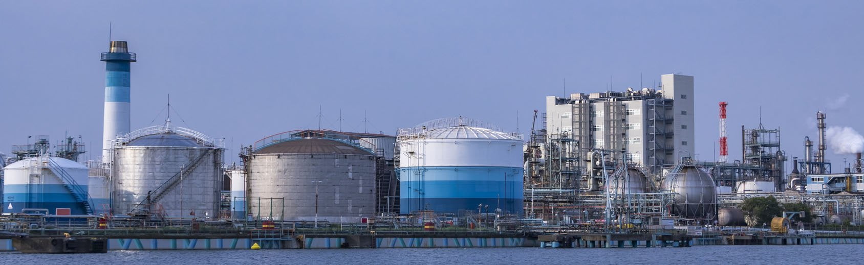 Petrochemical Plant on the water