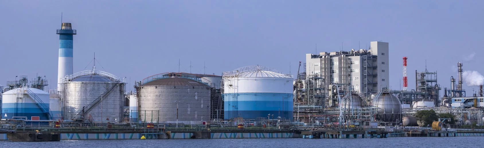 Petrochemical Plant on the water