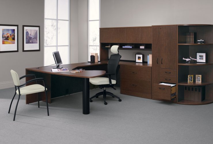 Adaptabilities Executive Office Desk by Global