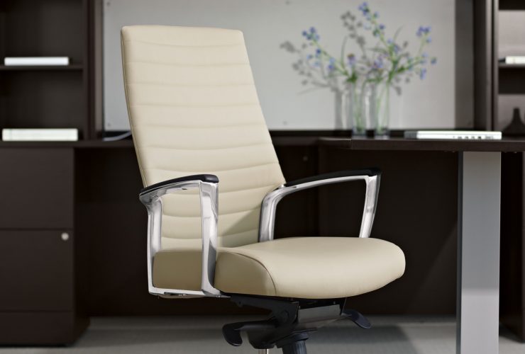 Off White Executive Office Chair