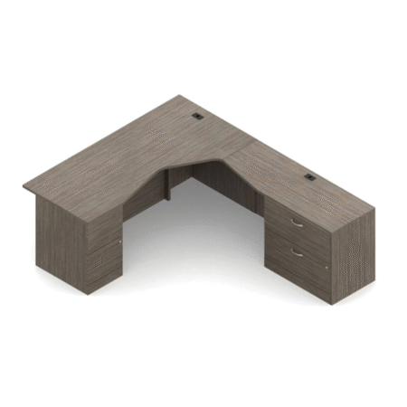 L-shaped Zira Laminate Typical With Lower Storage