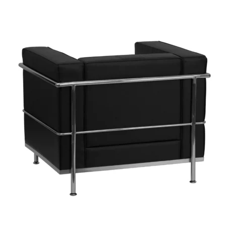 HERCULES Regal Series Contemporary Black Leather Chair