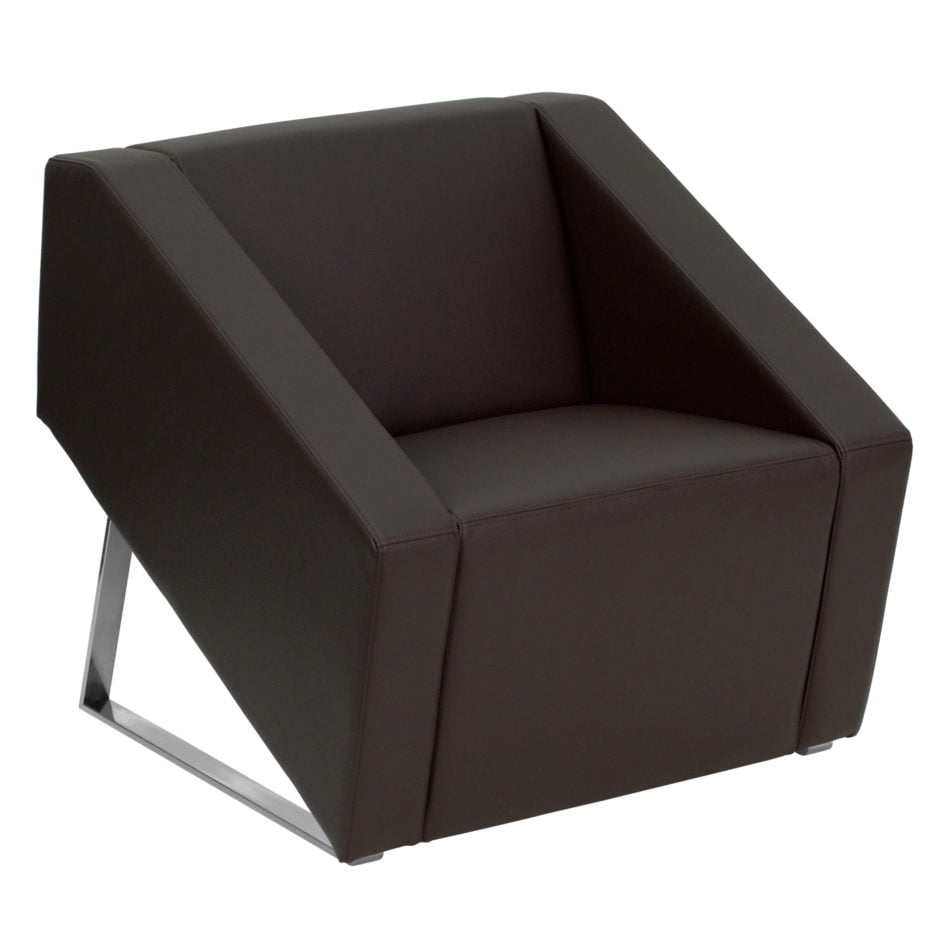 HERCULES SMART SERIES BROWN LEATHER LOUNGE CHAIR