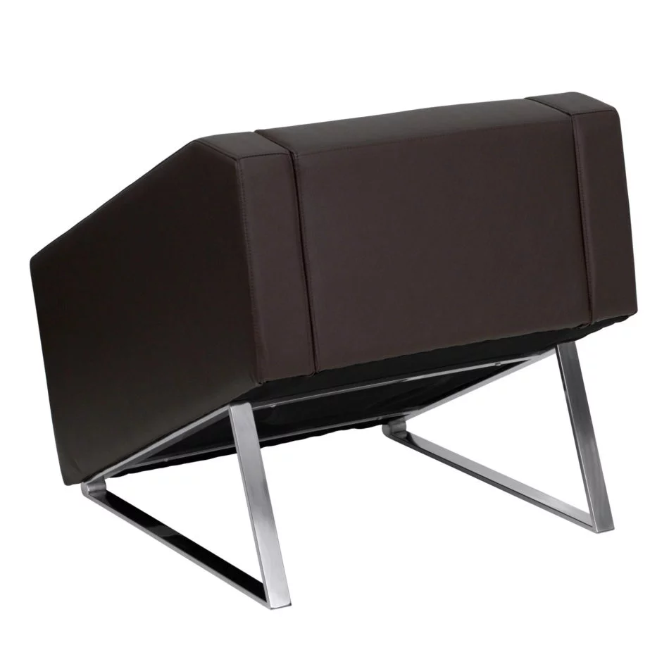 HERCULES SMART SERIES BROWN LEATHER LOUNGE CHAIR