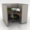 high walled cubicle