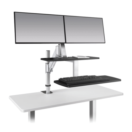 ESI Climb-2 Sit-to-Stand Desktop Workstation