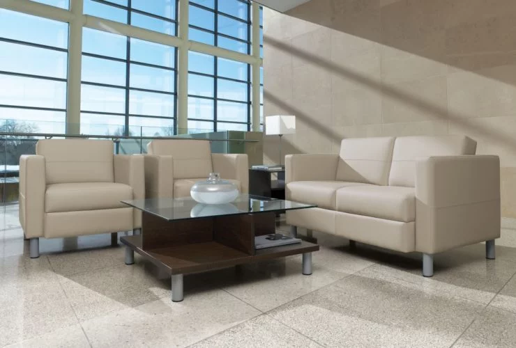 office reception table