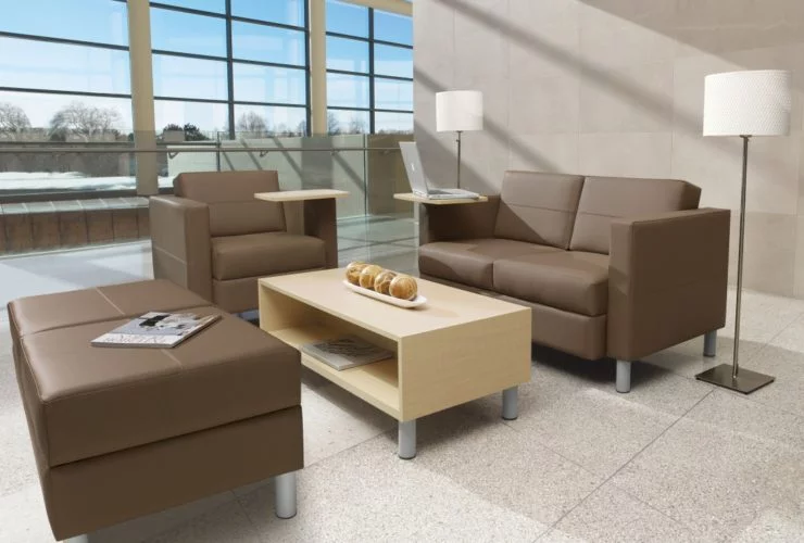 occasional tables for the office reception area