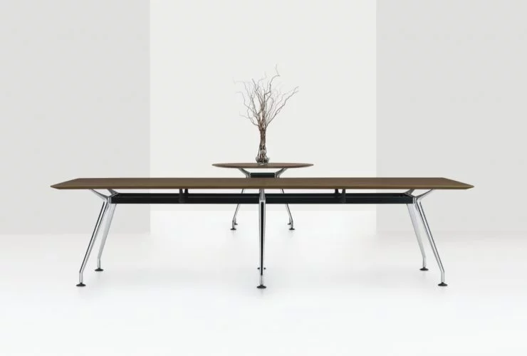 modern tables for the office reception area