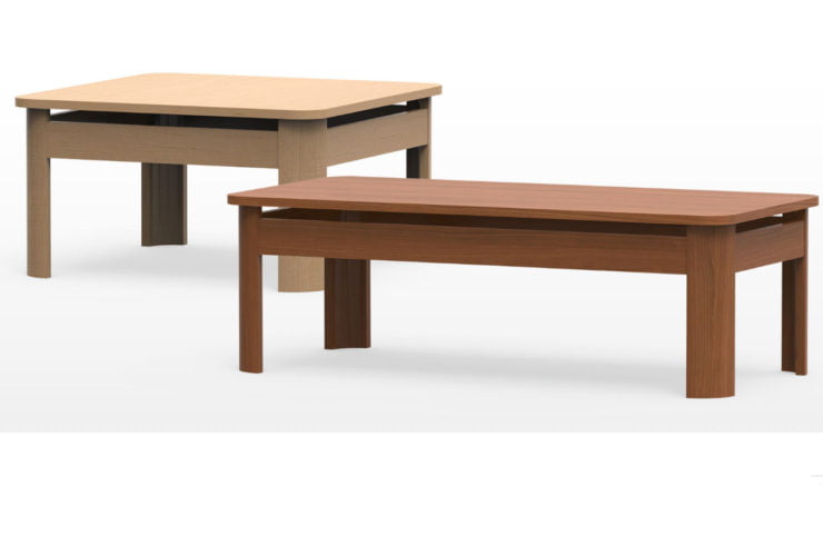 occasional tables for the office reception area