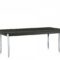 Coffee Table, Polished Aluminum Legs, High Pressure Laminate Top (5484-HP)
