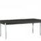 Coffee Table, Polished Aluminum Legs, Thermally Fused Laminate Top (5484-LP)
