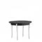 End Table, Polished Aluminum Legs, Thermally Fused Laminate Top (5486-LP)
