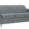 Three Seat Sofa, Aluminum Legs, Matching Piping (5483-MP)