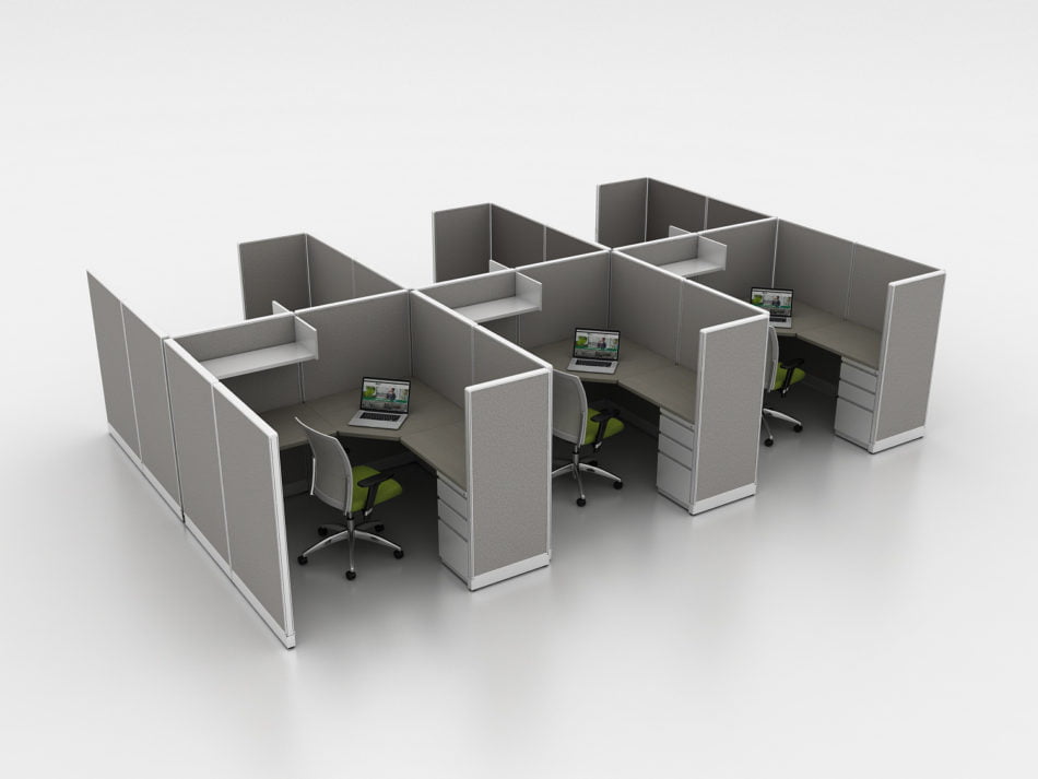 office cubicle workstations