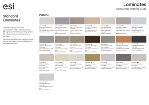 ESI Laminate Finishes