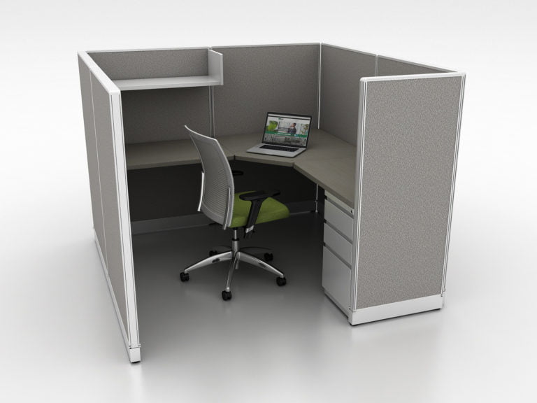 The Right Fit: Angled Corner Worksurfaces vs. Straight Worksurfaces