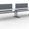 KINEX 2-Pack Single Run Benching, created with height adjustment in 2 stages. Model KN022 is 72x30 inches, and placed on a white background.
