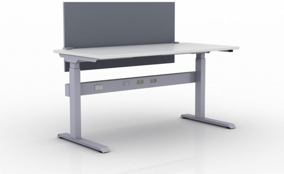 KINEX Benching 60x30 single workstation. Model KN041 is on a white background.