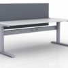 KINEX Benching 72x30 single workstation, created with height adjustment in 3 stages. Model KN045 is on a white background.