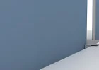 Blue privacy screen for ICON benching