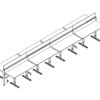Technical drawing of EPB , configured in a double run for ___ people.