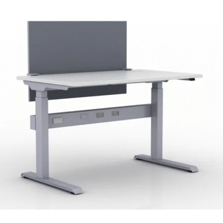 KINEX Adjustable Height Benching Single Person Workspace