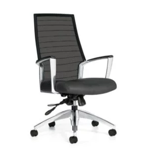 black high back office chiar