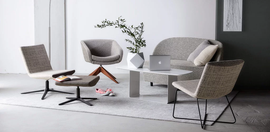 Contemporary Office Furniture in Lobby