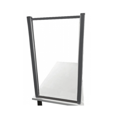 Framed Acrylic Partition w/ Optional Transaction Slot