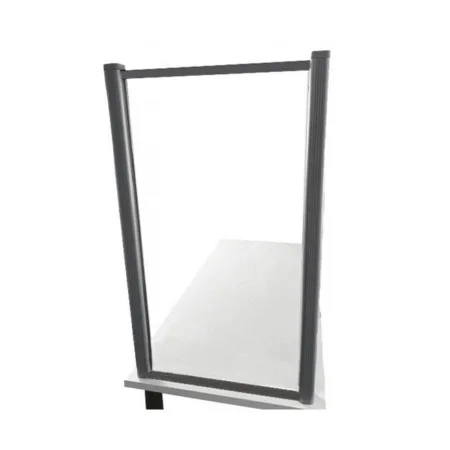 Framed Acrylic Partition w/ Optional Transaction Slot