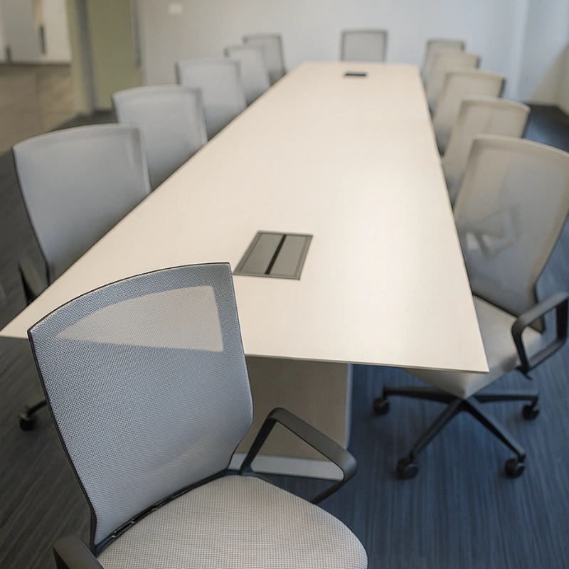 Run II Mid-Back Black Frame Office Chair with Synchro Control and Larger Seat