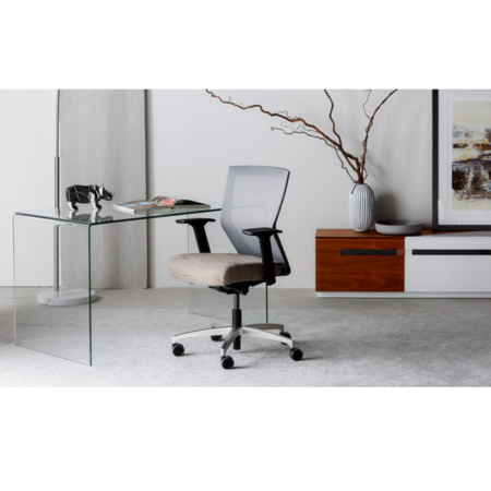 Run II Mid Back Office Chair with Black Frame, Synchro Control and Medium Seat