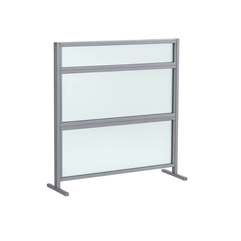 Evolve Wellness Freestanding Privacy Panel, Frosted Acrylic