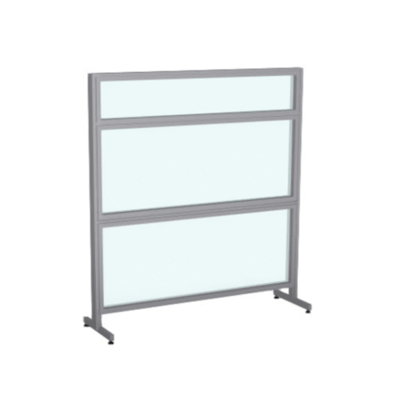 Evolve Wellness Mobile Privacy Panel, Clear Acrylic