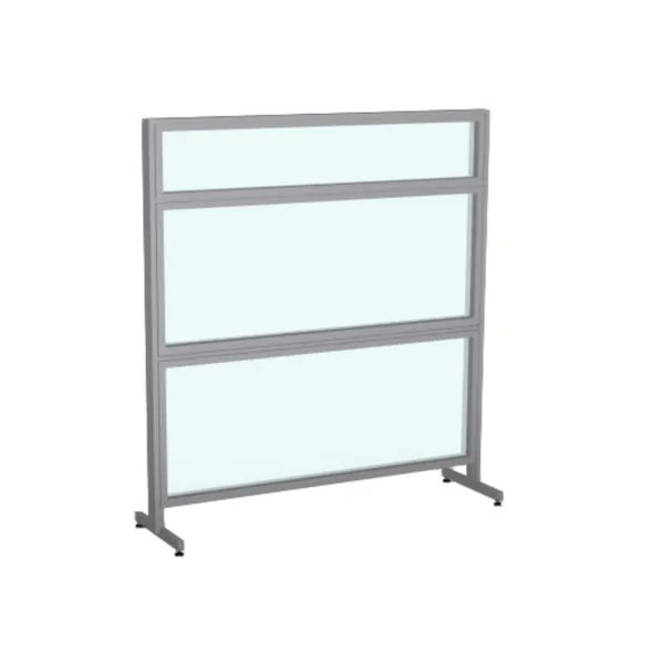 Evolve Wellness Mobile Privacy Panel, Clear Acrylic