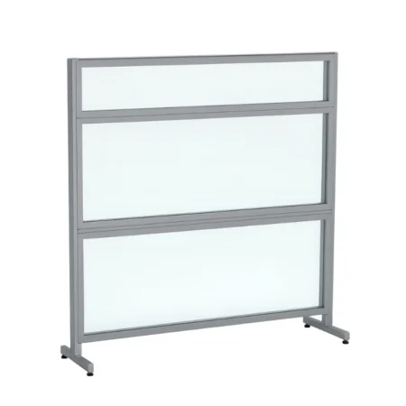 Evolve Wellness Mobile Privacy Panel, Clear Acrylic