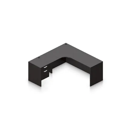(Set) L-Shaped 71" Credenza With Right Corner Extension