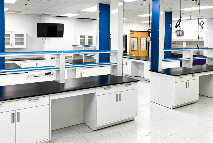 stainless steel lab bench